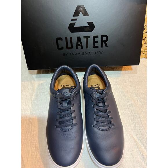 CUATER BY TRAVIS MATHEW - PHENOM LEATHER SHOE SIZE 9/EU 42 - Picture 2 of 9